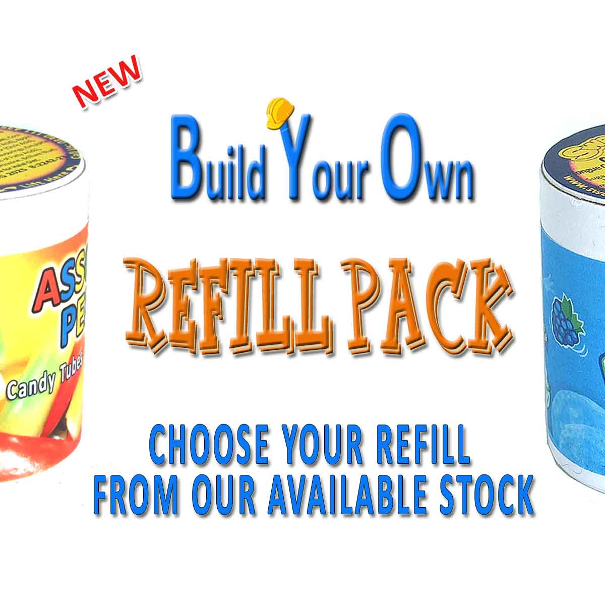 Build Your Own Refill Pack - ECONOMY DELIVERY INCLUDED.